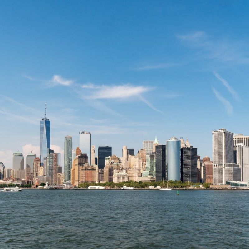free skyline view of new york city