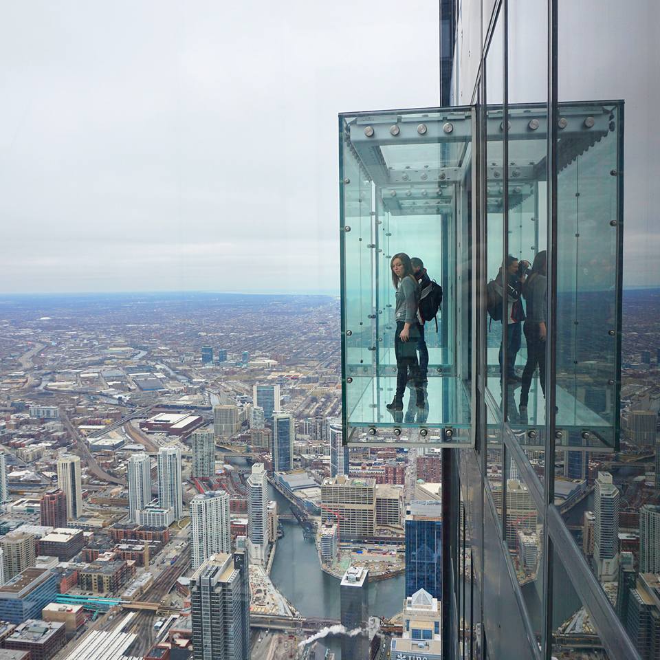 Skydeck in Chicago. Free with the Chicago CityPASS.