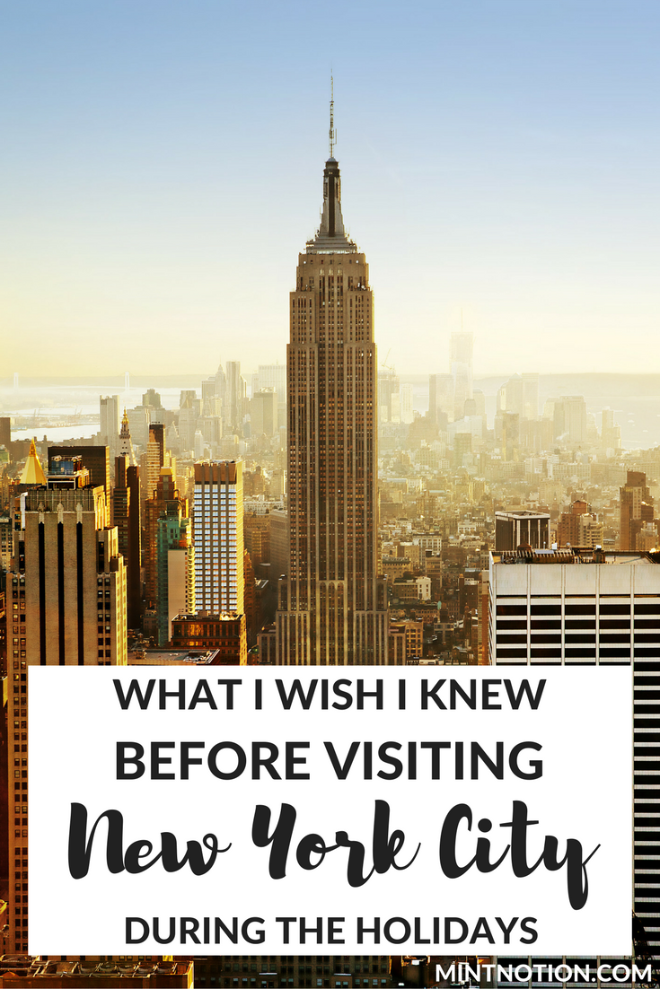 Visiting New York in December: 10 Tips and Tricks - Mint Notion
