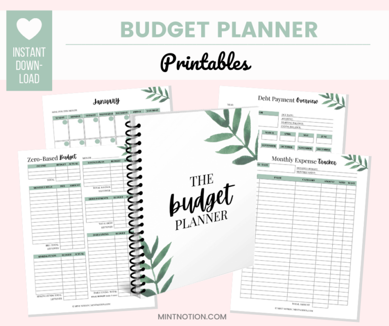 How To Create A Budget For Beginners Mint Notion