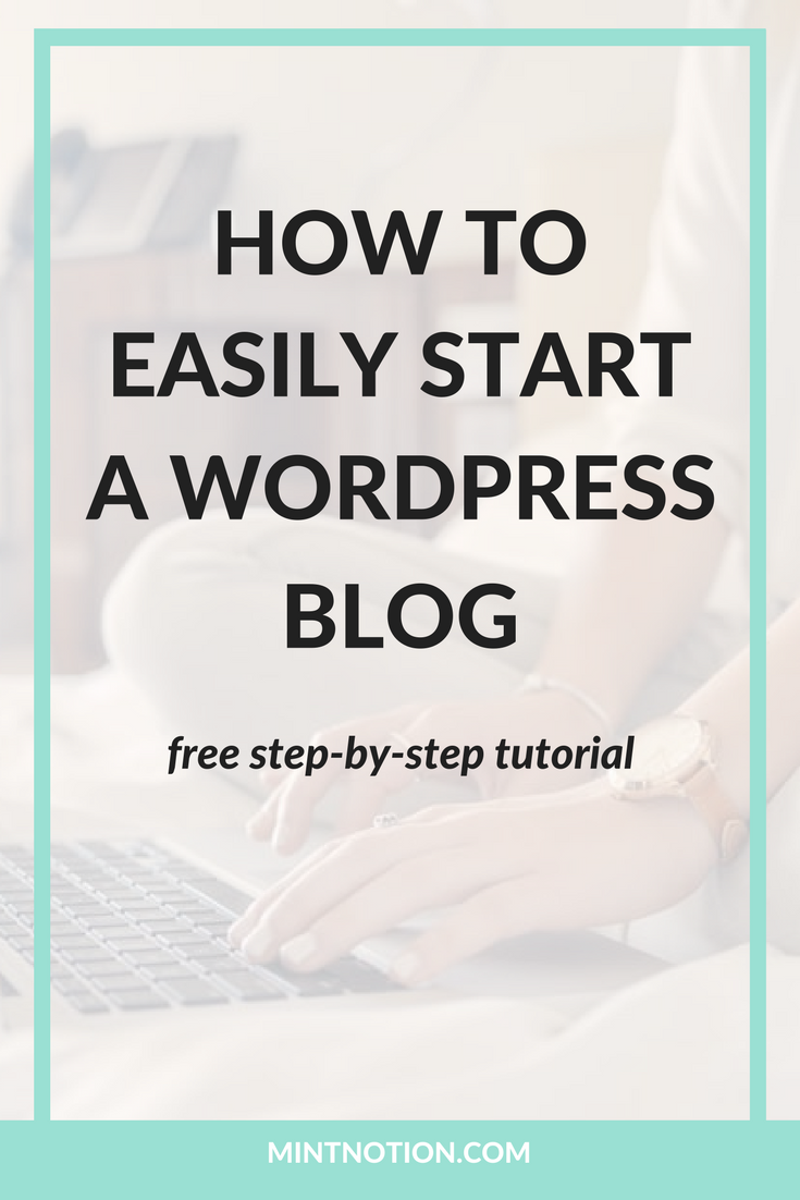 Start a WordPress blog and make money doing something you love. Free blog tutorial for self-hosted website.