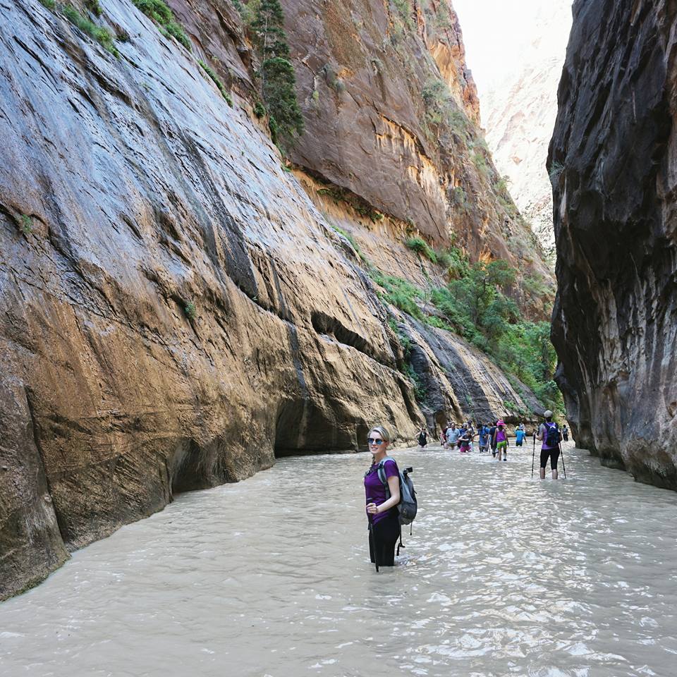 Hiking The Narrows In Zion National Park