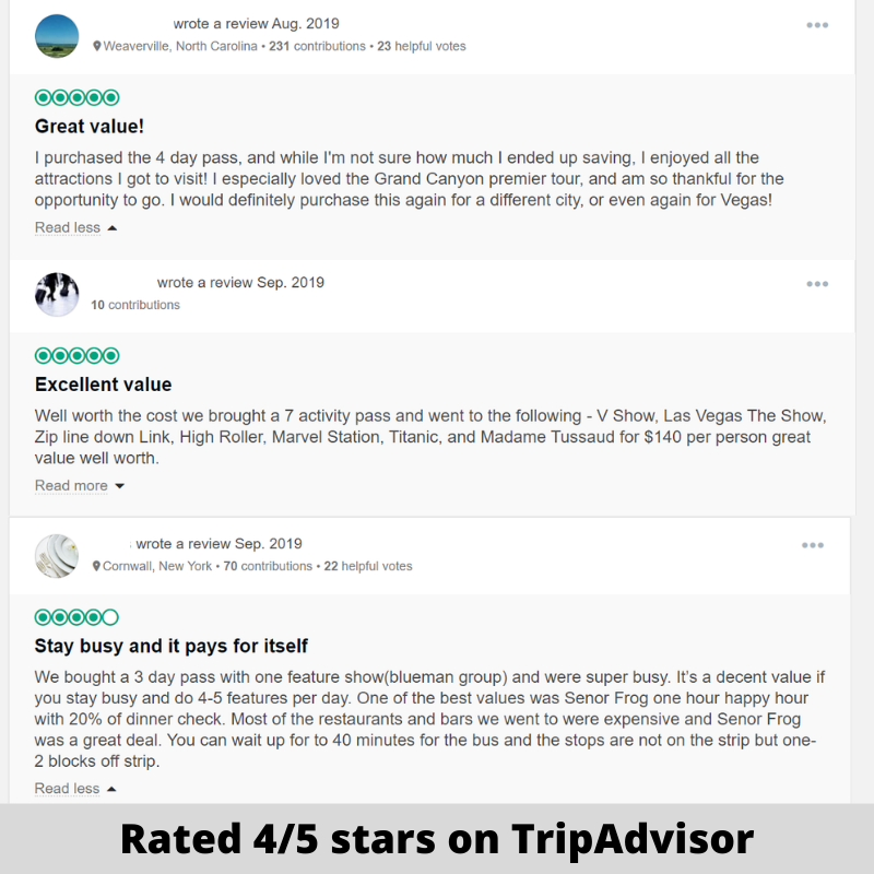 The Las Vegas Explorer Pass Just. Got. BETTER.