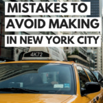 Tourist mistakes to avoid making in New York City