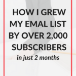 How Converkit Helped Grow My Email List 706% In Just 2 Months