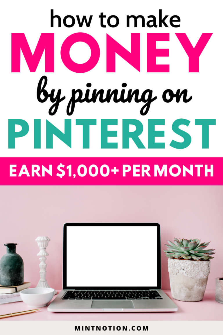 How to Make Money on Pinterest in 2022 Mint Notion