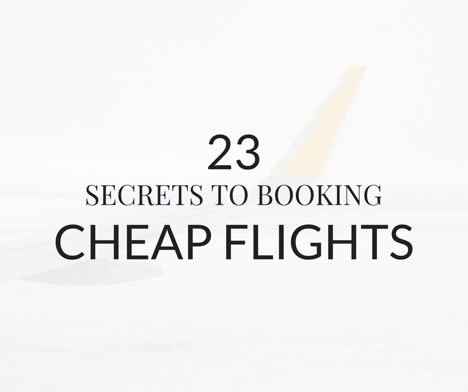 cheap flight tickets