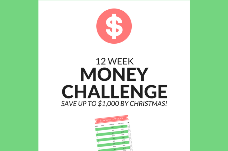 12 Week Money Challenge Save 1 000 By Christmas Mint Notion 12 Week Money Challenge Save 1 000 By Christmas Mint Notion