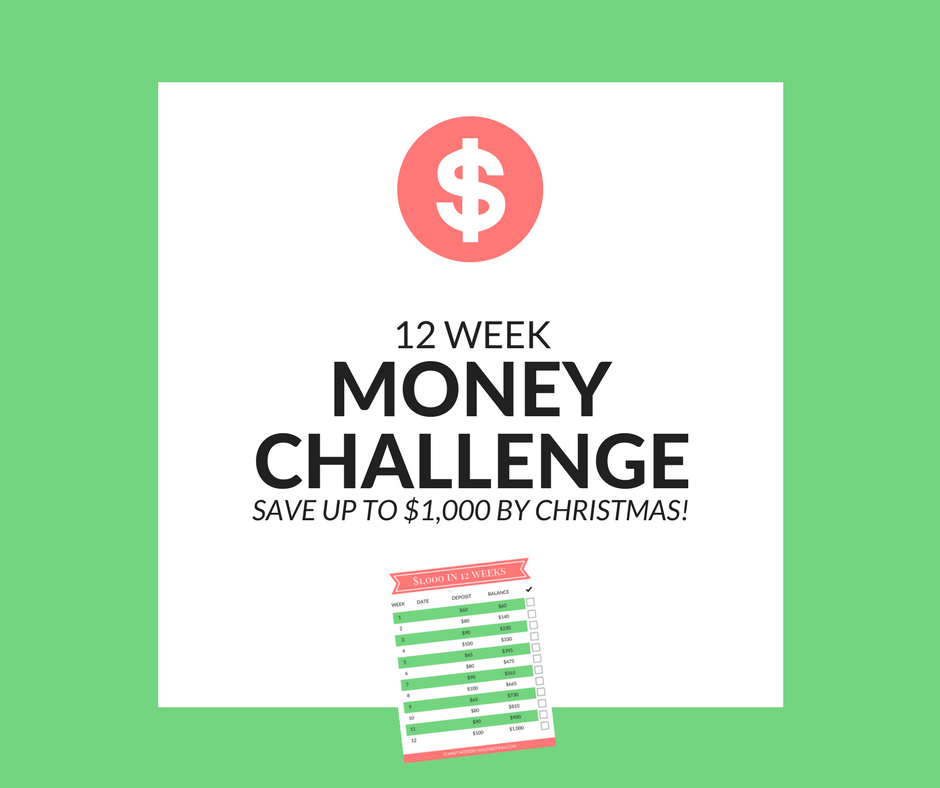 Christmas 2022 Challenge Swagbucks 12-Week Money Challenge: Save $1,000 By Christmas - Mint Notion