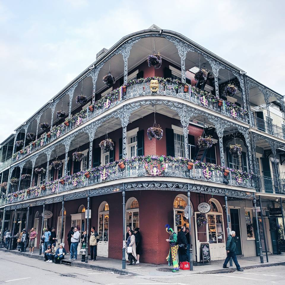 visiting new orleans for the first time