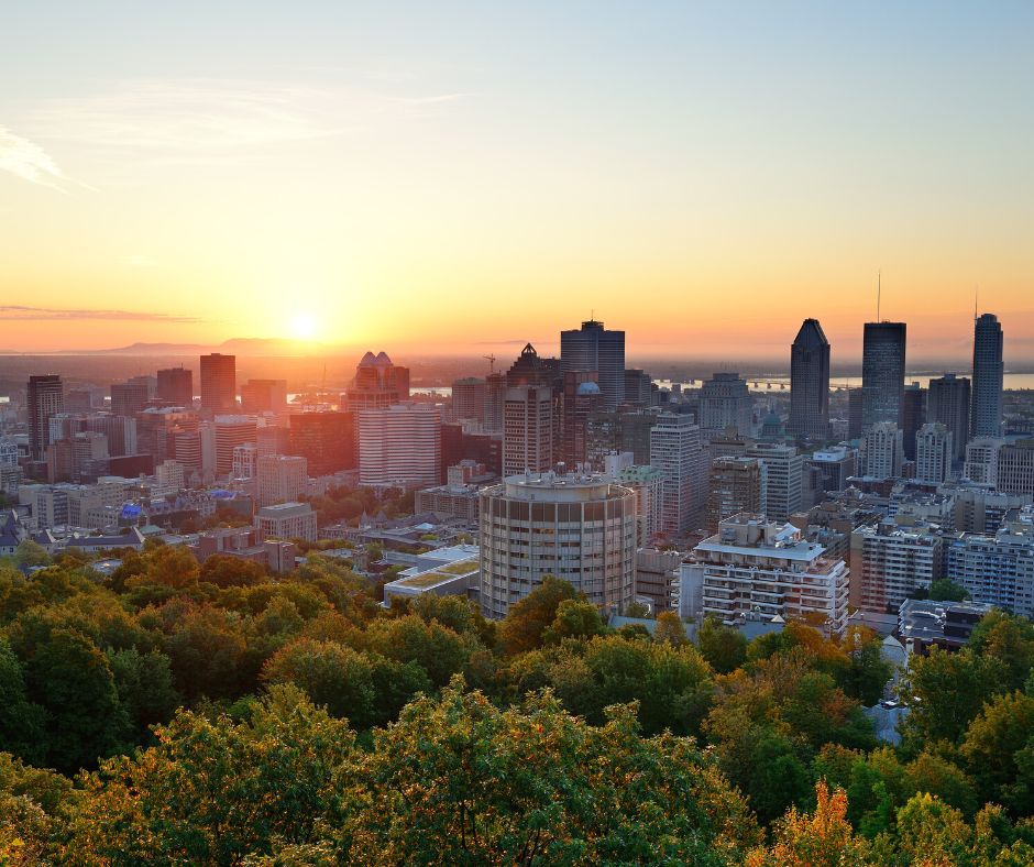 weekend in montreal - mount royal park