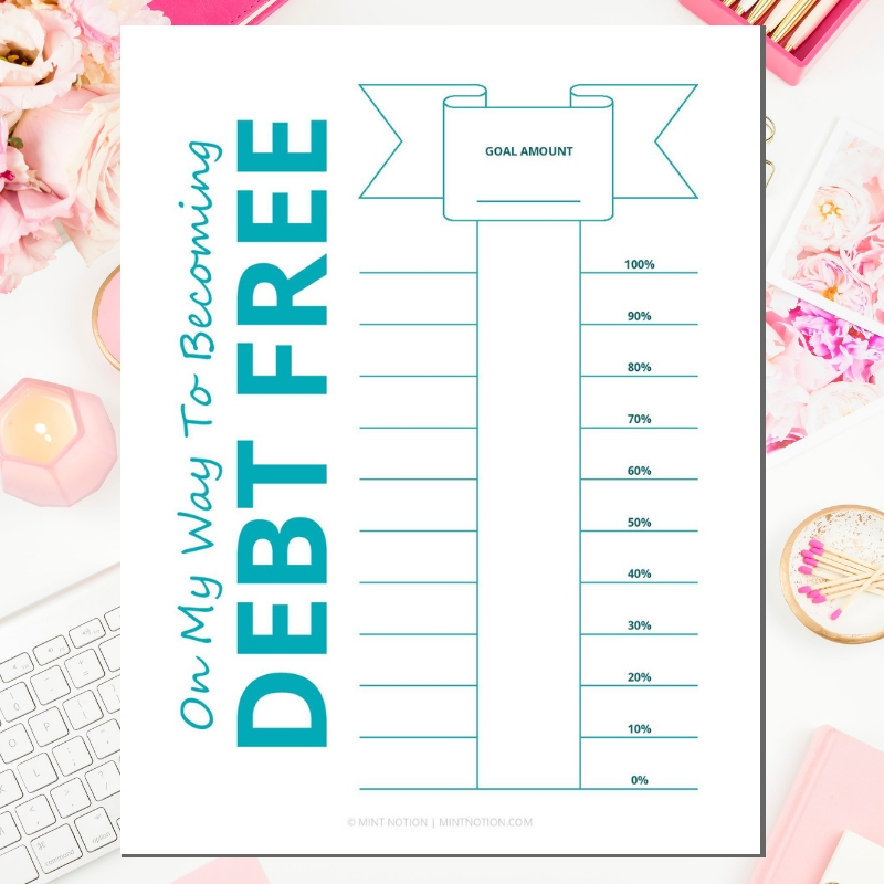 Free Printable Debt Payoff Chart