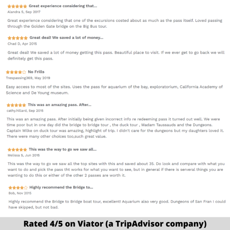 Go City San Francisco Explorer Pass Review 2026: Is It Worth It? - Mint ...
