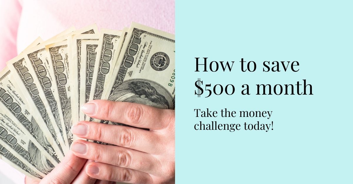 How to Save 500 a Month Challenge Mint Notion