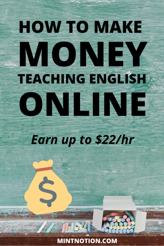 How To Make Money Teaching English Online Mint Notion