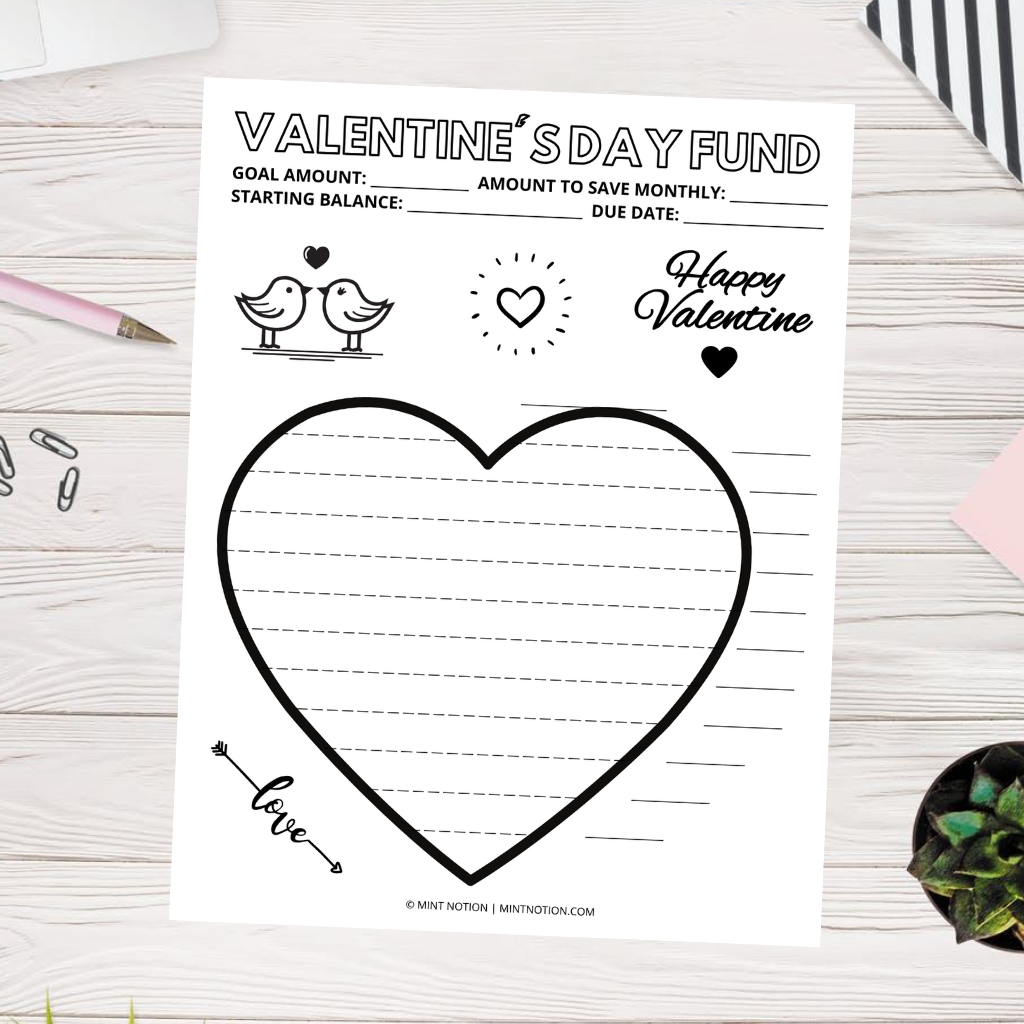 valentine's day savings coloring pages printables