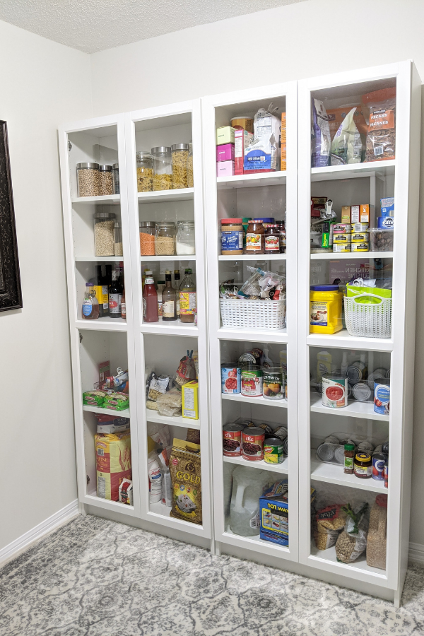 dyi walk-in pantry (after photo)