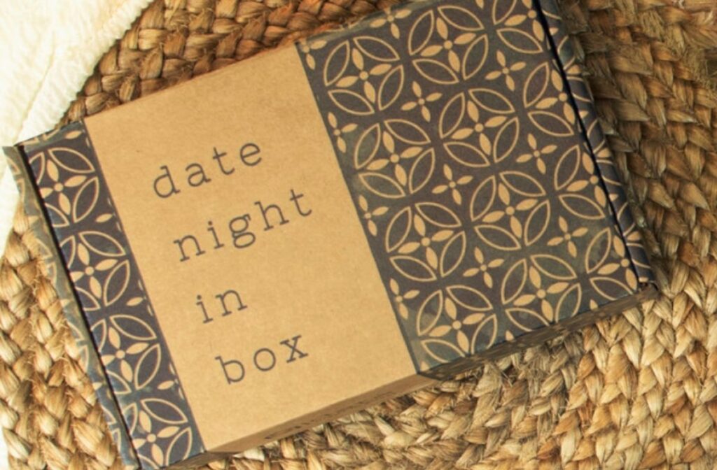 at home date night ideas - date night in box