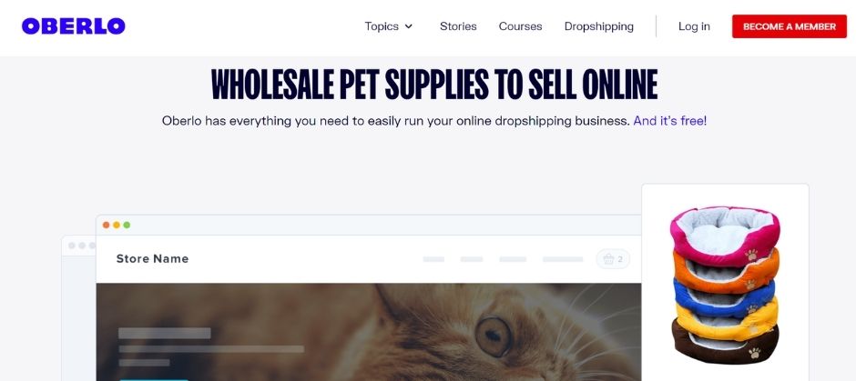 make money with dogs - dropshipping oberlo