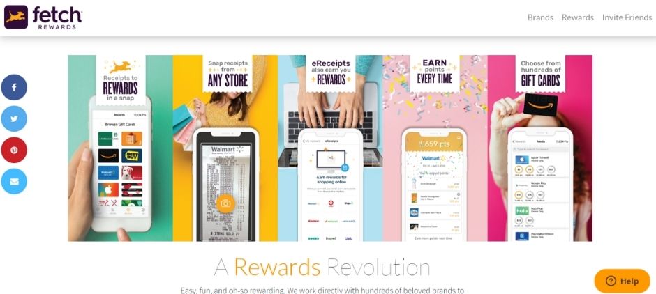 best cash back apps - fetch rewards