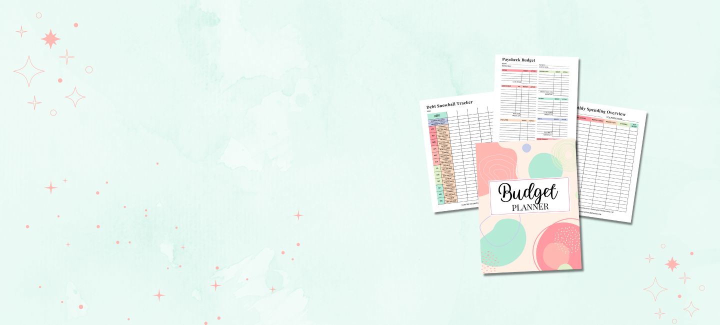 budget planner printable