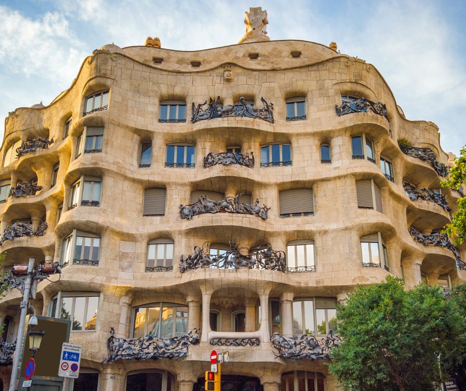 visiting barcelona for the first time - casa mila