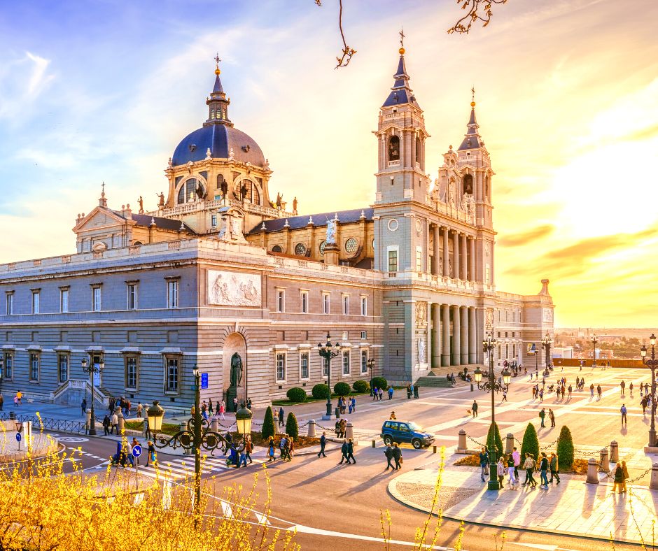 visiting madrid for the first time - cathedral of almudena