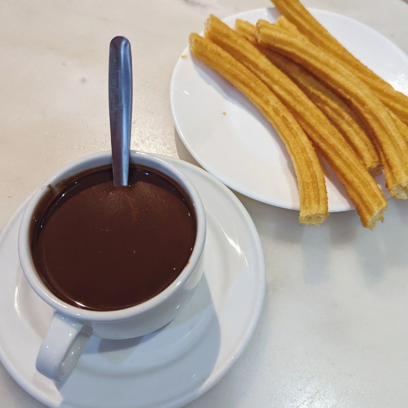 2 days in madrid - Chocolatería San Ginés