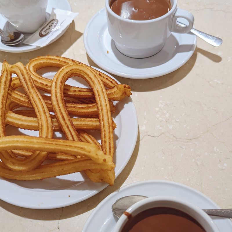 2 days in madrid - Churrería Chocolateria 1902