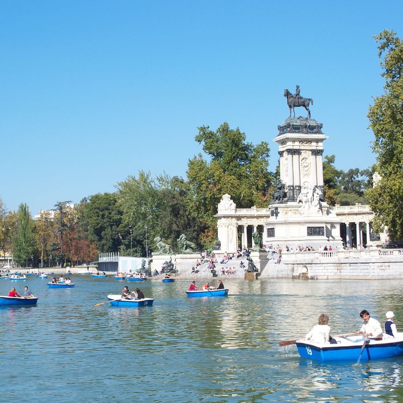 2 days in madrid - El Retiro Park