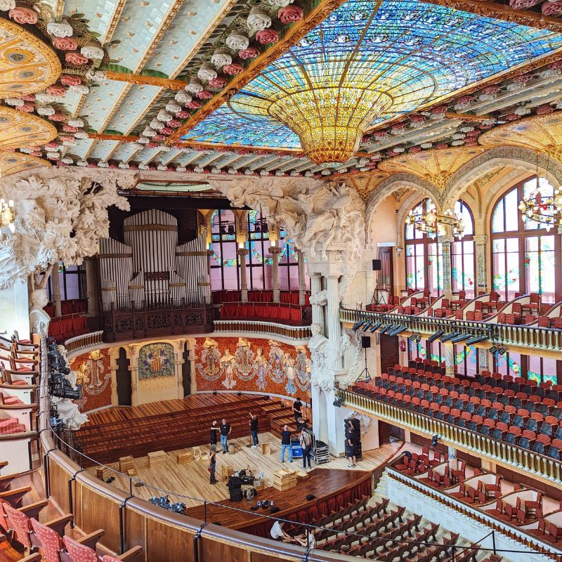 3 days in barcelona - Palau de la Musica Catalana