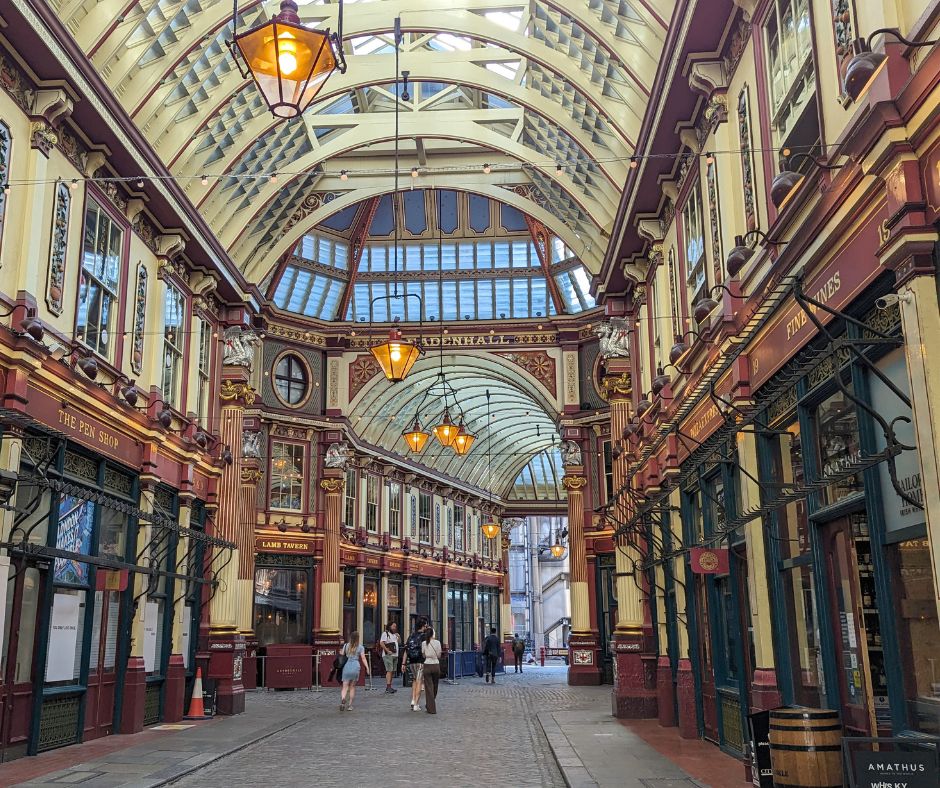 london travel tips - leadenhall market