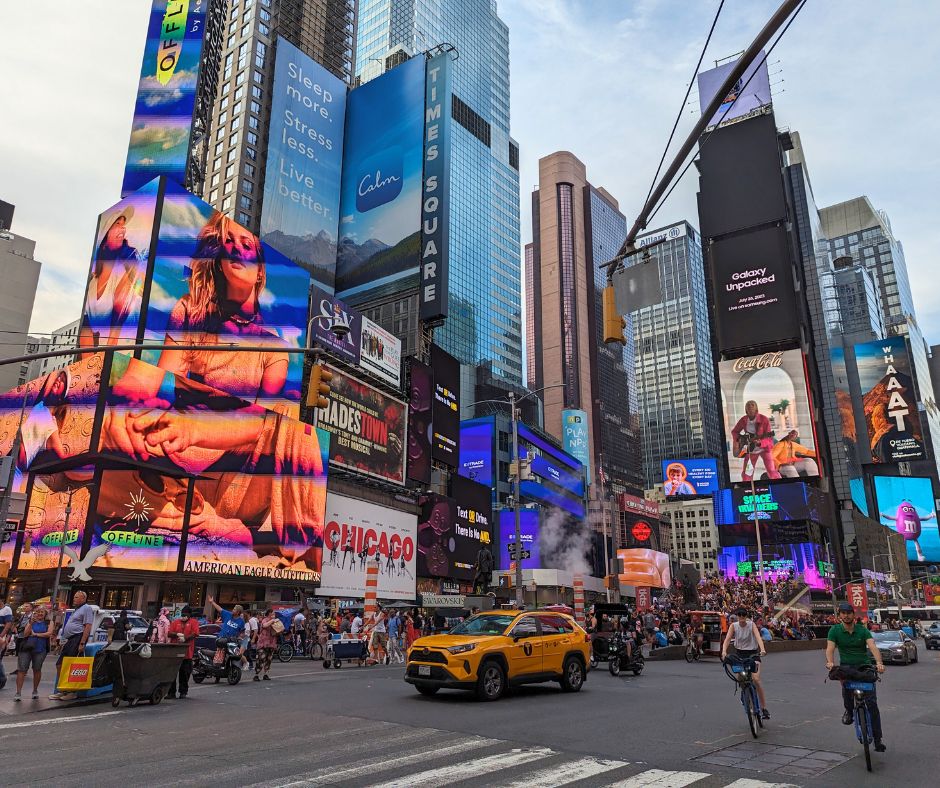 5 days in new york city itinerary - times square