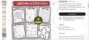 20 Best-Selling Printables on Etsy - Mint Notion