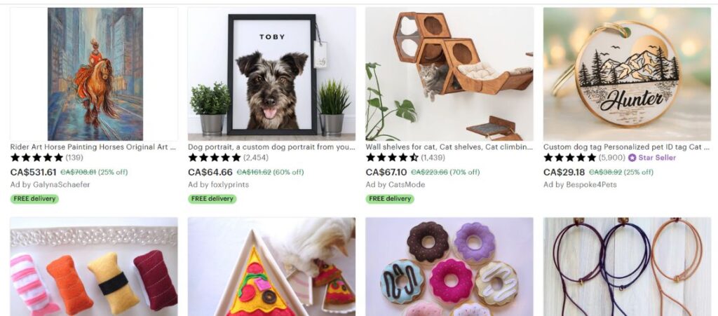 best selling items on etsy - pet supplies