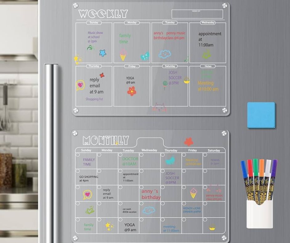 weekly calendar - first mother's day gift ideas