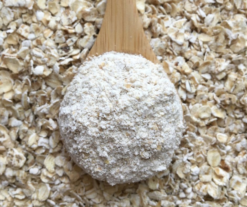 Household Products You Can Stop Buying and Make Yourself - oat flour
