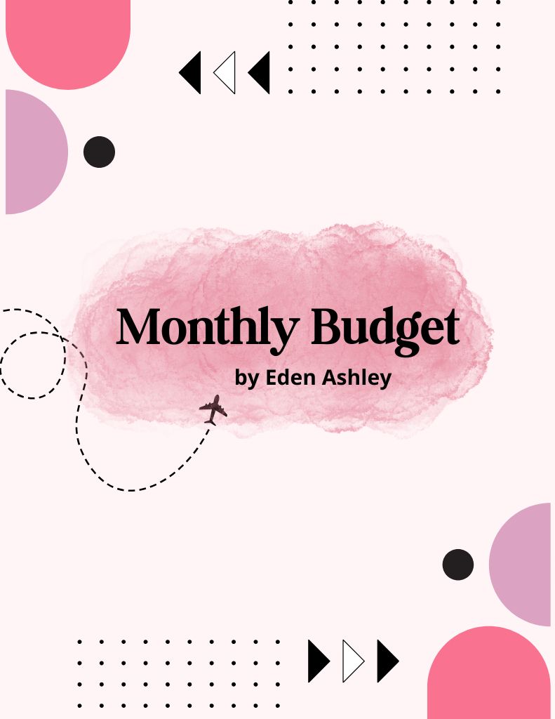 monthly budget printable